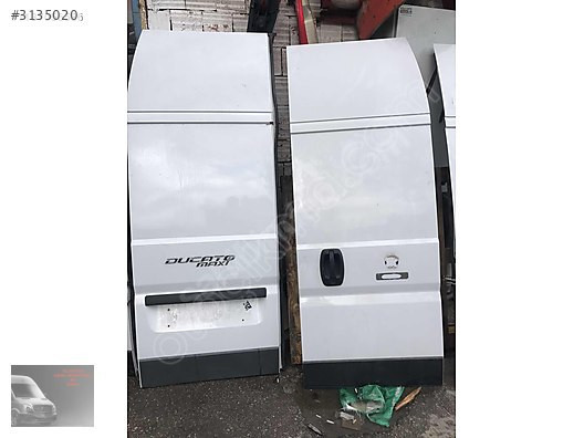 Fiat Ducato 2014... Yüksek Tavan Arka Bagaj Kapıları