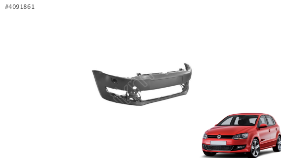 6R0807217F VW POLO 09-14 ÖN TAMPON FAR YIKAMALI