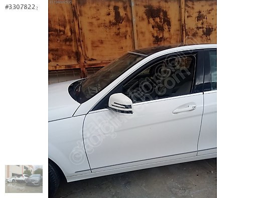 2012 MERCEDES C 180 SOL ÖN KAPI ÜNALLAR OTO YEDEK PARÇADA