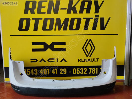 850222838R DACİA LODGY ARKA TAMPON ORJ ÇIKMA RENKAY KOCAELİ