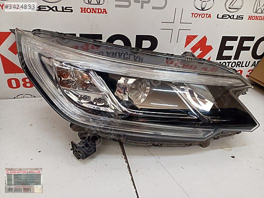 HONDA CRV SAĞ FAR ÇIKMA ORİJİNAL PARÇA 2017-2019
