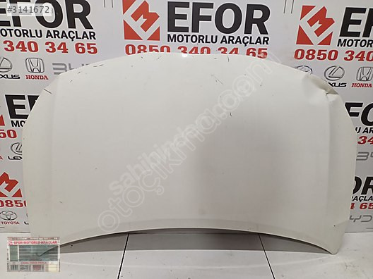 TOYOTA AURİS MOTOR KAPUTU ÇIKMA ORİJİNAL PARÇA 2010-2012