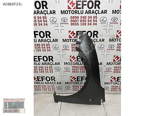 HONDA CİVİC FC5 SOL ÖN ÇAMURLUK ÇIKMA ORJİNAL YEDEK PARÇA