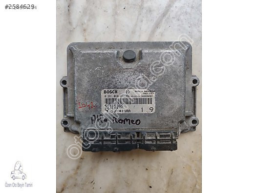 Alfa Romeo 147 Motor Beyni 55185365 - 0281010332 - 0 281 010