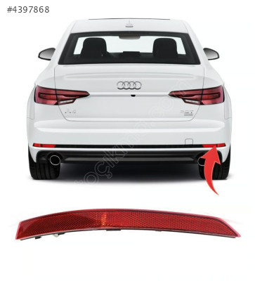 8W0945106C A4 2016-2022 REFLEKTÖR ARKA TAMPON SAG