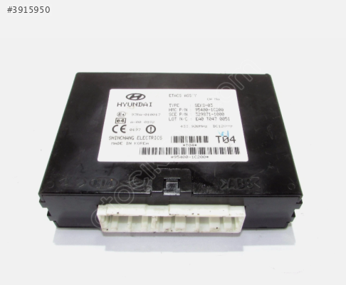 97ra010017 HYUNDAI GETZ 2002-2009 KONTROL GÖVDESİ ÜNİTESİ MODÜLÜ