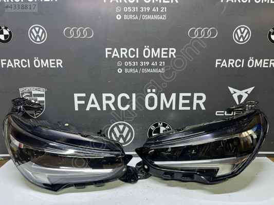 OPEL CORSA F SAĞ-SOL TAKIM ÖN FAR ORJİNAL FULL LED