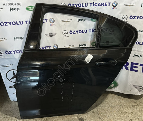 BMW G30 5 Serisi Sol Arka Kapı Siyah