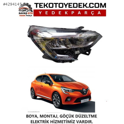 CLİO 5 ÖN FAR SAĞ SOL 2019 VE ÜZERİ / KAMPANYA