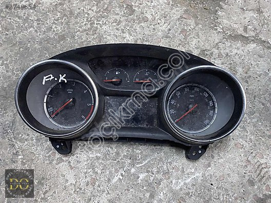 Opel astra K gösterge paneli çıkma orijinal