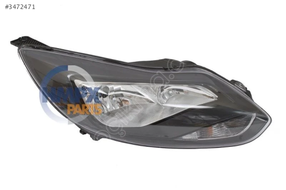 Ön Sağ Far | Ford Focus 2012-2014 Siyah Zemin