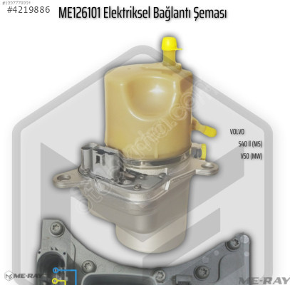 Volvo S40, V50 Elektrikli Direksiyon Pompası