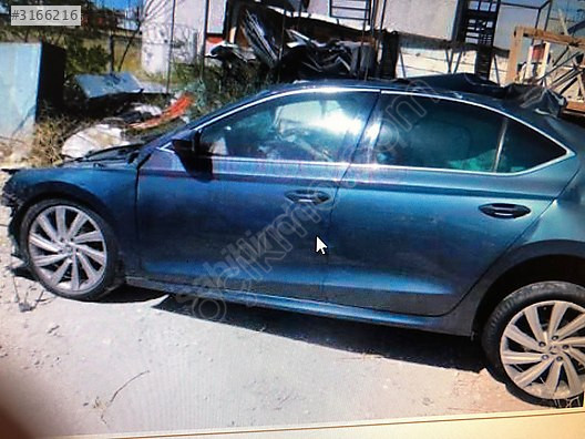 2021 Skoda OCTAVİA 1.5 TSİ DSG HURDA BELGELİ PARÇA AMAÇLI