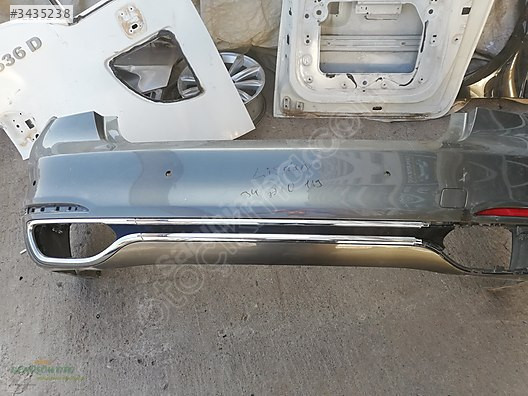 BMW 7 SERİ G11 G12 ÇIKMA ORJİNAL ARKA TAMPON YARIM DOLU