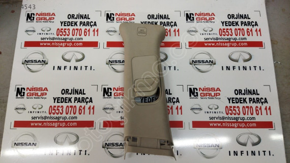 NİSSAN QASHQAİ ÖN SOL EMNİYET KEMER BAKALİTİ ÇIKMA J11 2014-