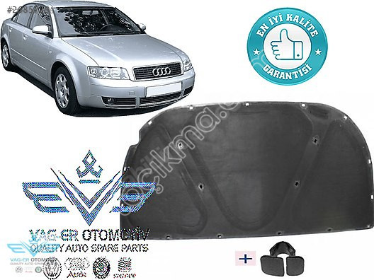 AUDİ A4 B6 2001-2004 ARASI KAPUT İZOLASYONU KEÇESİ 8E0863825