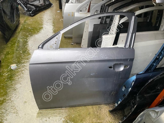 OPEL CORSA F SOL ÖN KAPI - GRİ ÇIKMA ORJİNAL