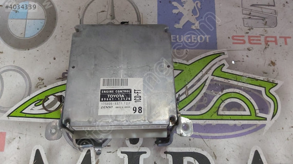 2002 TOYOTA VERSO 2.0 D4D DİZEL MOTOR BEYNİ 89661 13120