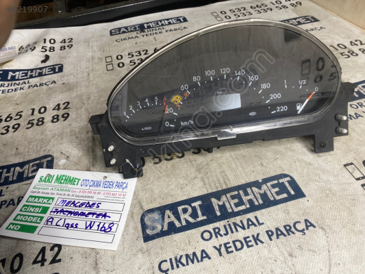 ÇIKMA MERCEDES A CLASS W168 KİLOMETRE SAATİ