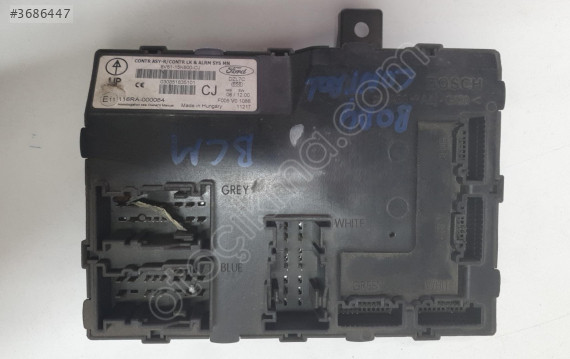 ford fiesta 2011 1.4 crdi bcm beyni/modülü (son fiyat)