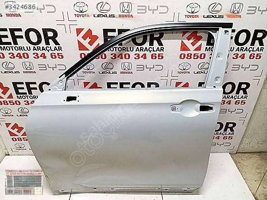 HONDA HRV ORJİNAL ÇIKMA SOL ÖN KAPI 22-24