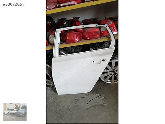 GOLF MK6 SOL ARKA KAPI MERTLER OTO YEDEK PARÇADA