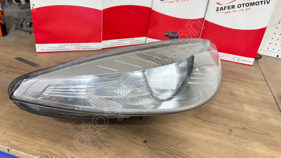 Renault Fluence sağ far düz