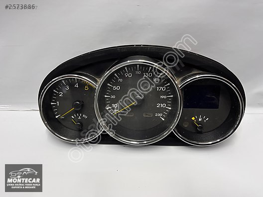 RENAULT MEGANE 3 KM SAATİ HATASIZ MONTECAR