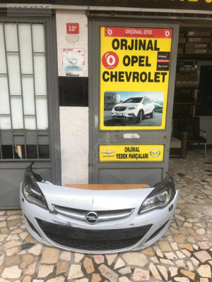 opel astra j sağ sol takım far dolu ön tampon
