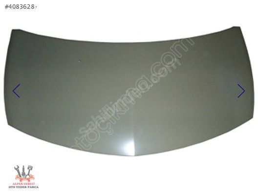 RENAULT CLIO- 3- HB- 2006/2009 MOTOR KAPUTU (ÇELİK) GRİ