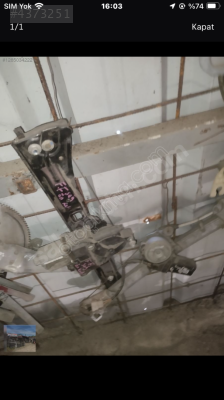 Fiat fiorino sağ ön cam kirkosu