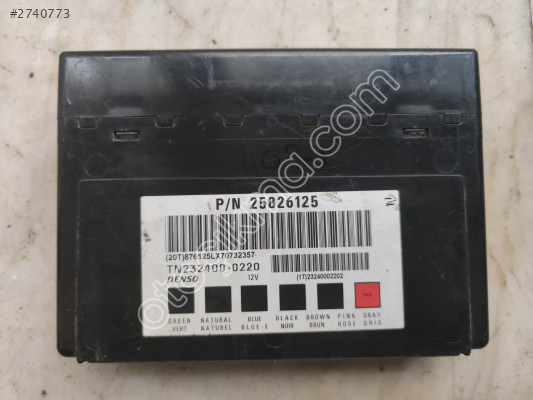 Chevrolet Captiva BCM Merkezi kontrol Modülü 25826125