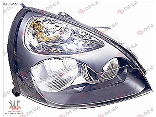 RENAULT CLİO II SAĞ FAR GRİ 2001-2006