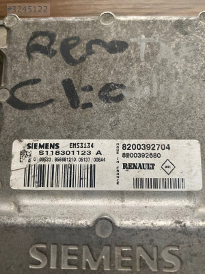 Renault Clio 2 1.6 Motor Beyni S118301123A ÇIKMA