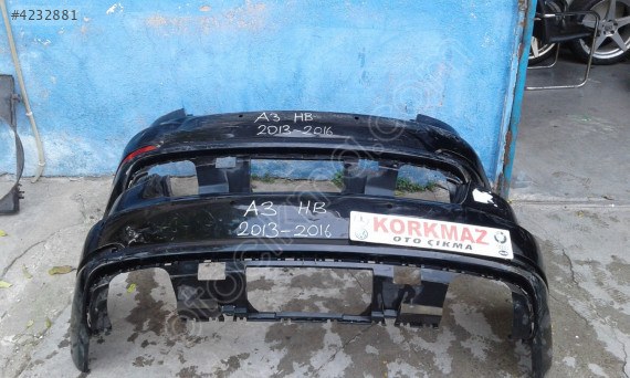 AUDI A3 HB ARKA TAMPON 2013-2016