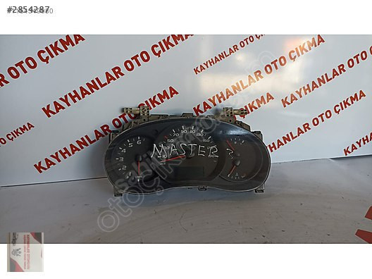 MASTER 3 GÖSTERGE SAATİ KAYHANLAR OTO ÇIKMA 