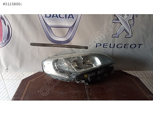 Fıat doblo 4 sağ far içi kromlu orijinal