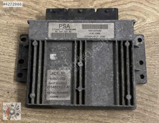 9656972580 9655659480 S2000PL PEUGEOT 206 1.4 MOTOR BEYNİ