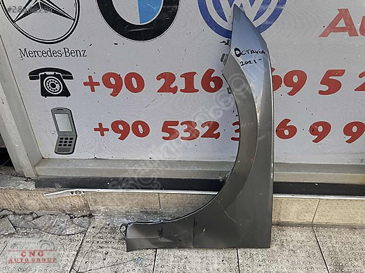 Skoda oktavia 2021 sol ön çamurluk