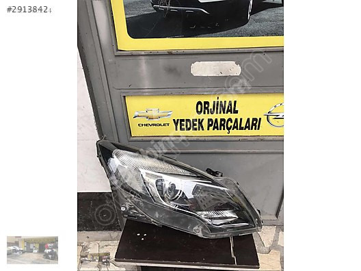 Opel zafira c çıkma sağ ön far ORJİNAL OTO OPEL
