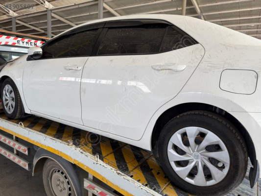 TOYOTA COROLLA 2013 2016 SOL ARKA KAPI ÇIKMA ORJİNAL