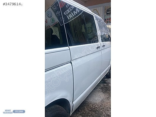 VOLKSWAGEN TRANSPORTER T5 2006 SAĞ SÜRGÜLÜ KAPI BEYAZ ÇIKMA VW