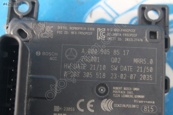 A0009058517 MERCEDES RADAR BEYNİ