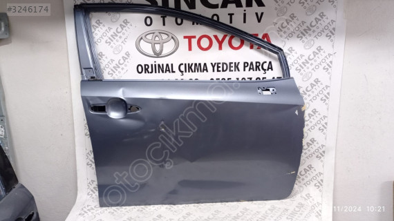 TOYOTA COROLLA 2019 2024 SAĞ ÖN KAPI ÇIKMA ORJİNALL