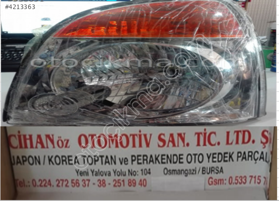 2004 Model Hyundai H100 Kamyonet Sol Ön Far Parçası