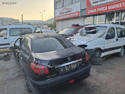 2007 Model Peugeot 206 Sedan 1.4 HDİ Parça Parça Satılık