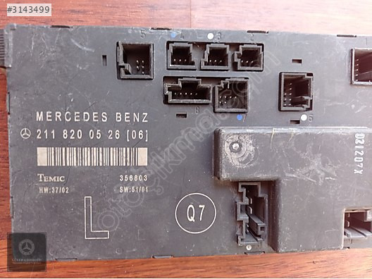 MERCEDES W211 E KASA ÇIKMA SOL ÖN KAPI BEYNİ A2118200526