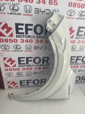 ORJİNAL ÇIKMA 2016-2023 TOYOTA CHR SOL ÖN ÇAMURLUK