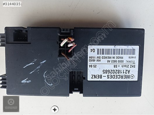 MERCEDES W164 W211 W219 ÇIKMA KOLTUK ISITMA BEYNİ A2118202685