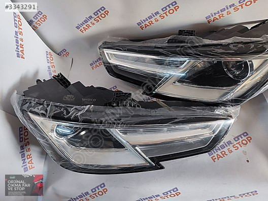 AUDİ A4 FAR LED'Lİ ZENONLU 15-19 -BİNBİR OTO FAR-STOP
